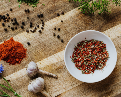 Kind of Spices in one table